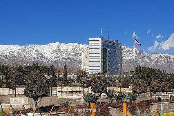 کیفیت هوای تهران قابل قبول است